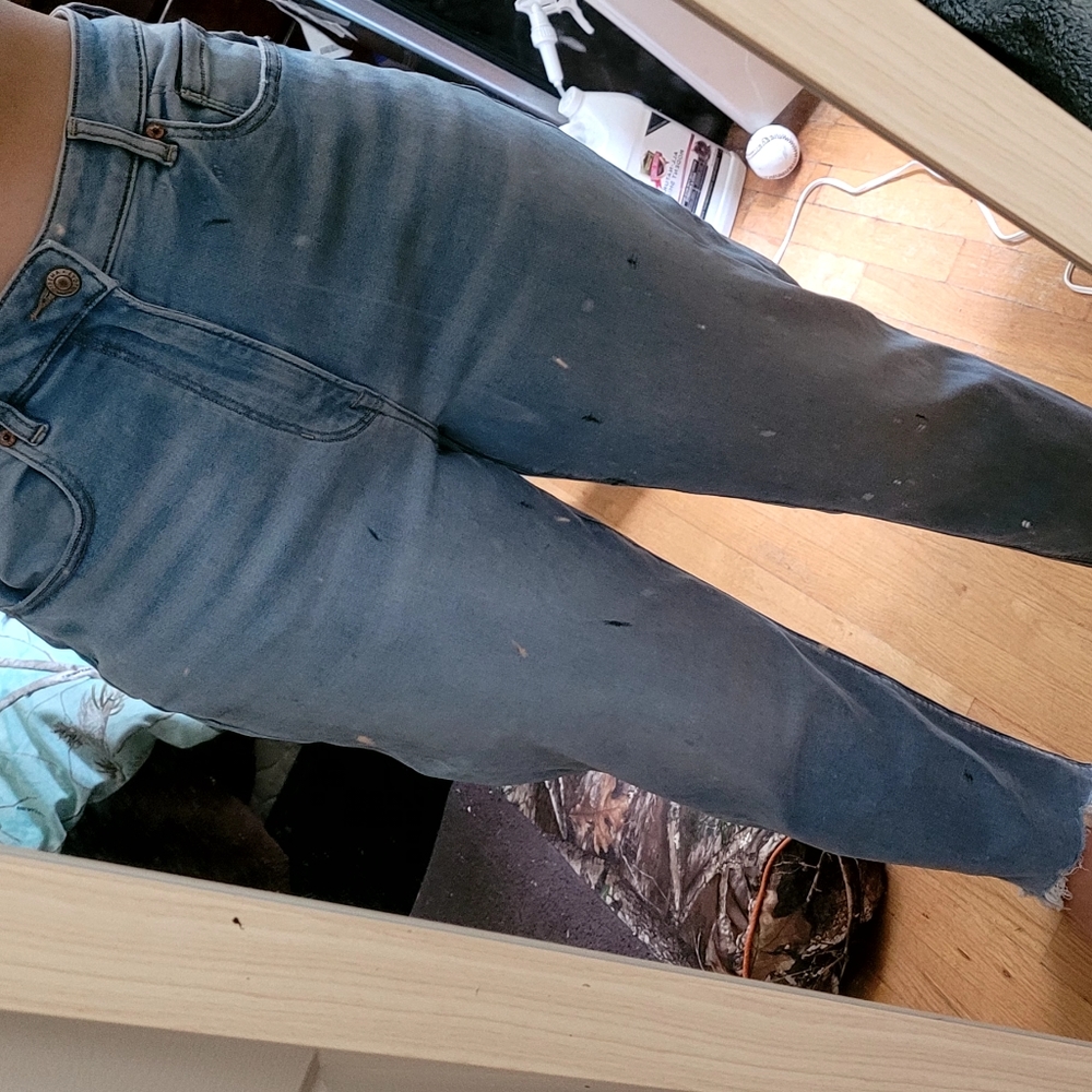 Nwt american eagle mom jeans 12